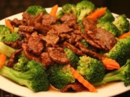 Beef Oyster Sauce with Spring